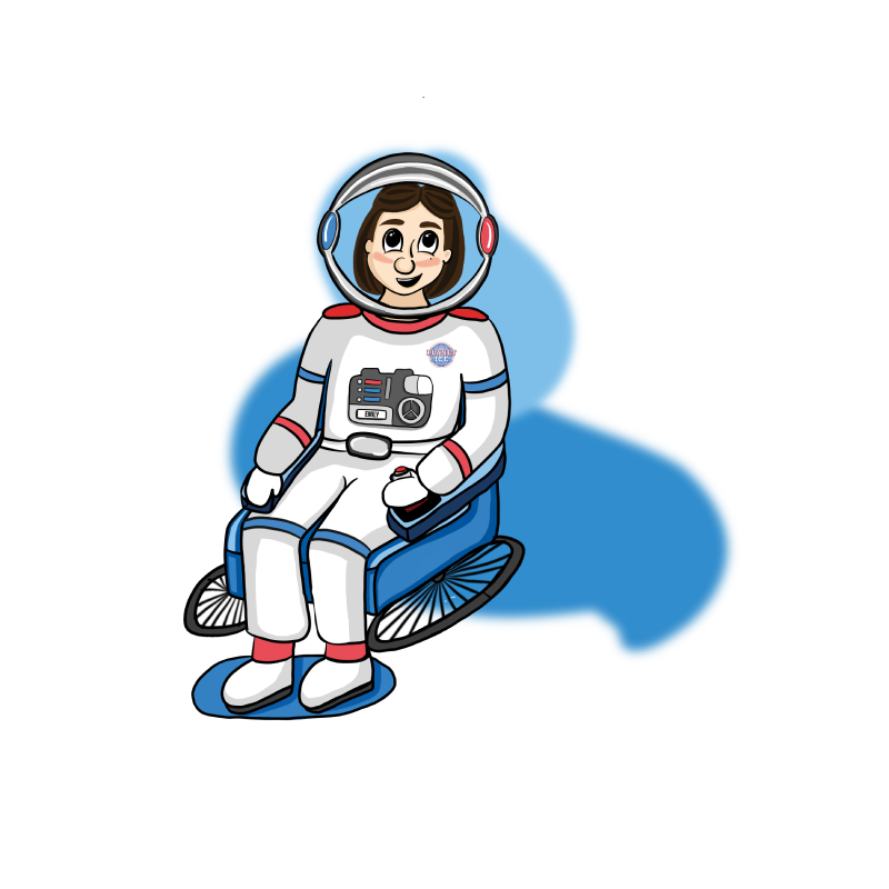 Emily the astronaut